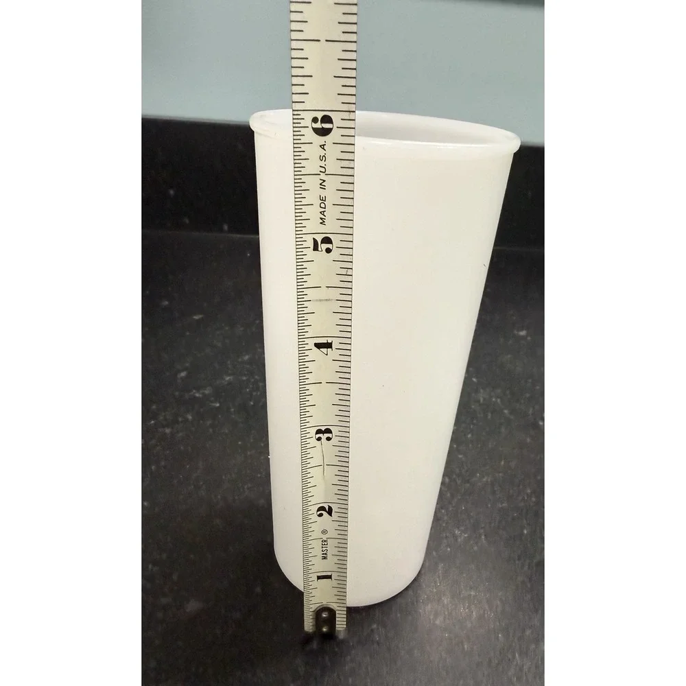 Vintage‎ Eagle USA Plastic Tumblers Cups w/ Lids Set of 8 ~6